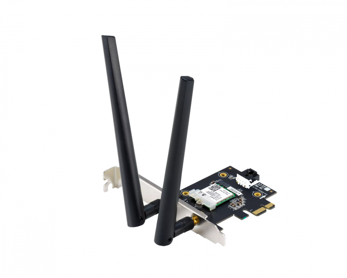 Asus PCE-AX1800 PCIe Network Adapter, BT 5.2, WiFi 6, 1800Mbps - Verkkokortti