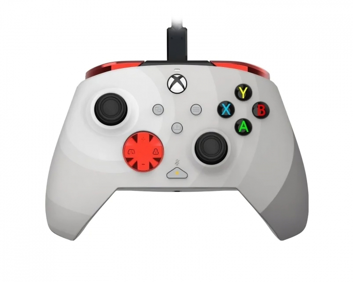 PDP Rematch Wired Controller (Xbox Series/Xbox One/PC) - Radial White -Langallinen Peliohjain