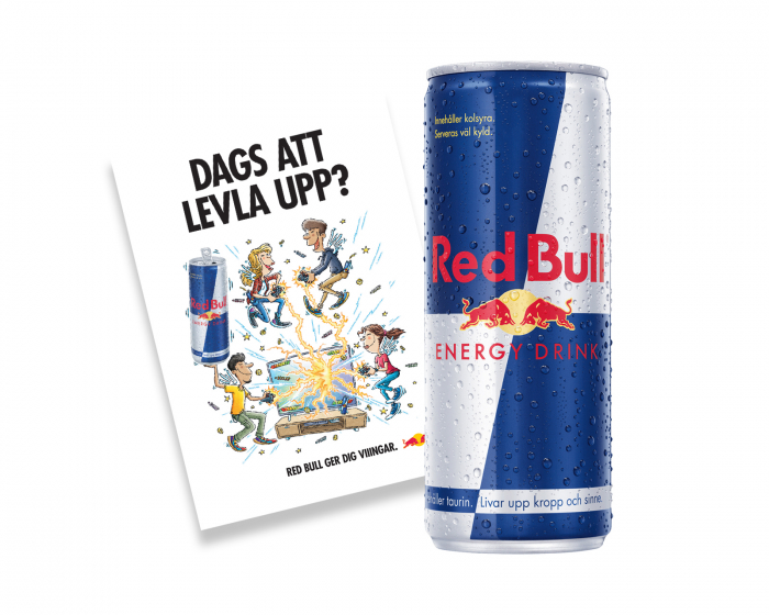 Red Bull Ilmainen tuote! - Energiajuoma, 250ml, Original + Red Bull Flyer