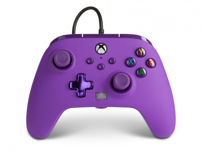 PowerA Enhanced Wired Controller Xbox Series X|S Peliohjain - Royal Purple