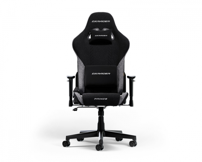 DXRacer PRINCE L Musta & Harmaa Kangas