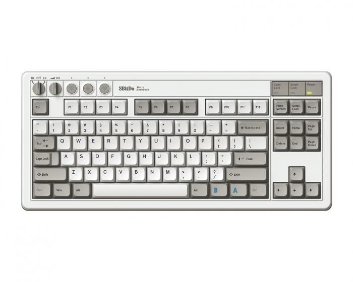 8Bitdo Retro Mechanical Keyboard - Langaton Näppäimistö ANSI - M Edition