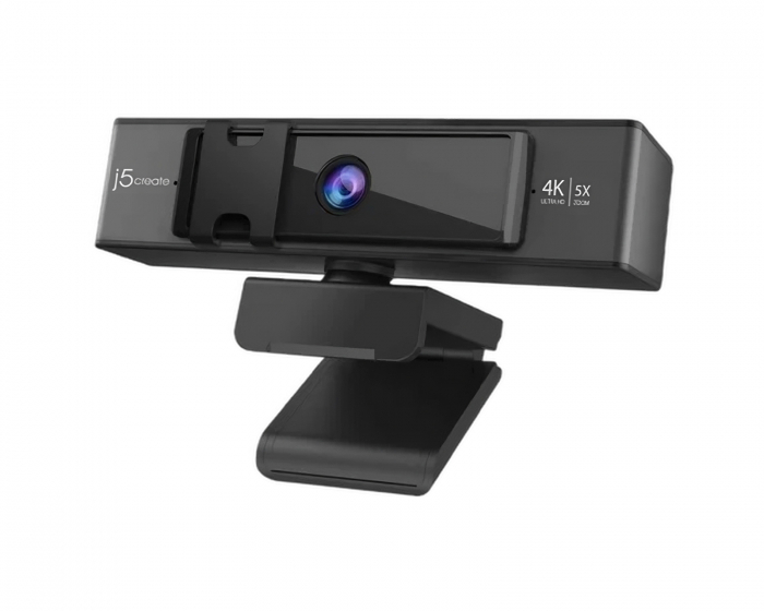 j5create 4K Ultra HD Webcam 5x Digital Zoom