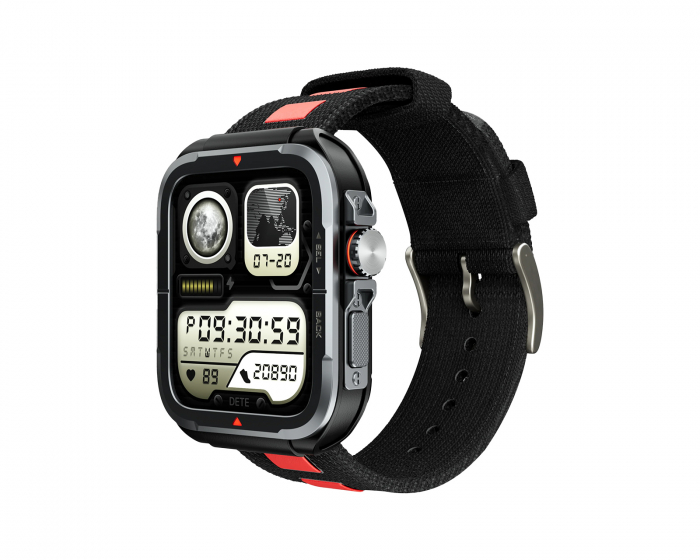 Udfine GT Smart Watch - Musta
