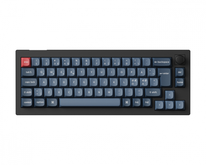 Keychron V2 Max 65% QMK RGB Hotswap Langaton Näppäimistö [Gateron Jupiter Red] - ISO