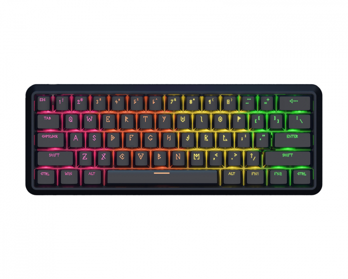 Waizowl Lightning 60 Magneettinen Gaming Näppäimistö - Musta