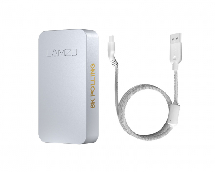 Lamzu 8K Dongle - Valkoinen