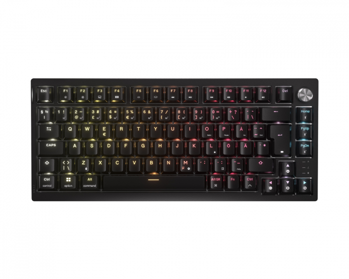 Corsair K65 Plus 75% Langaton Mekaaninen Pelinäppäimistö [MLX Fusion] - Musta