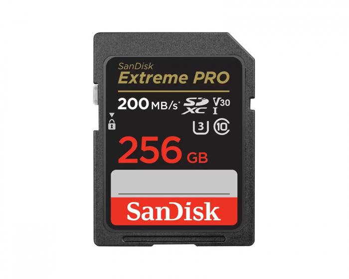 SanDisk Extreme PRO SDXC Memory Card - 256GB SD Muistikortti