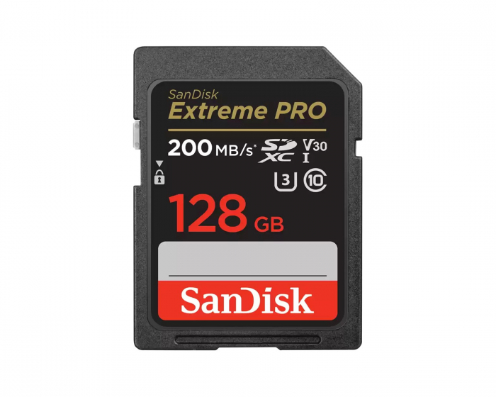 SanDisk Extreme PRO SDXC Memory Card - 128GB SD Muistikortti