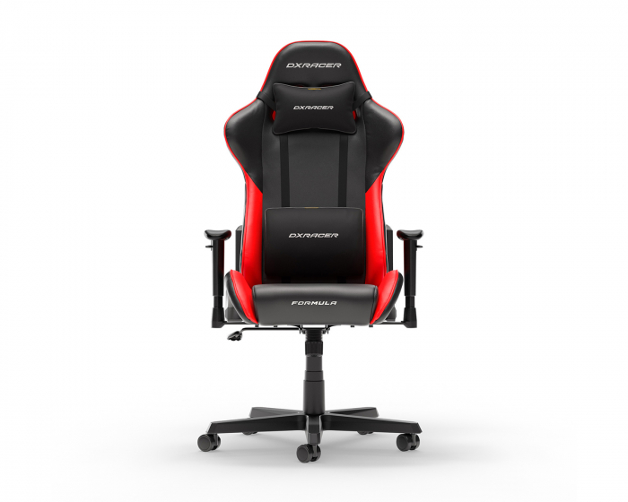 DXRacer FORMULA L Musta & Punainen PVC Nahka