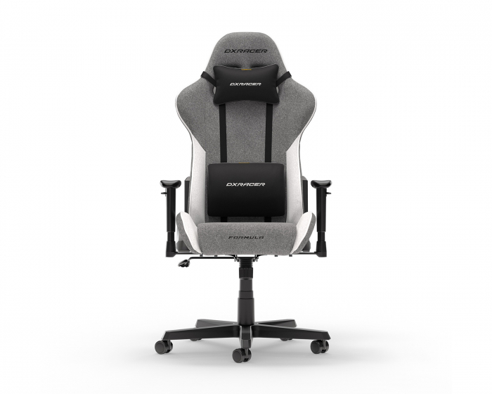 DXRacer FORMULA L Harmaa & Valkoinen Kangas