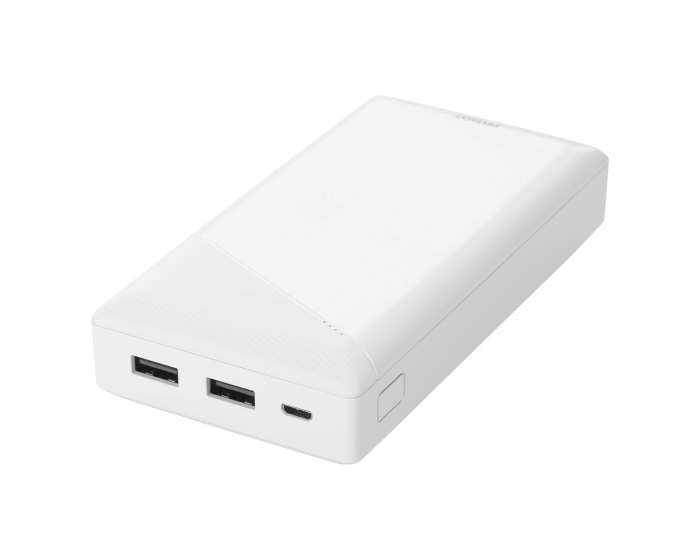 Deltaco 20.000 mAh Powerbank - 12h - Valkoinen