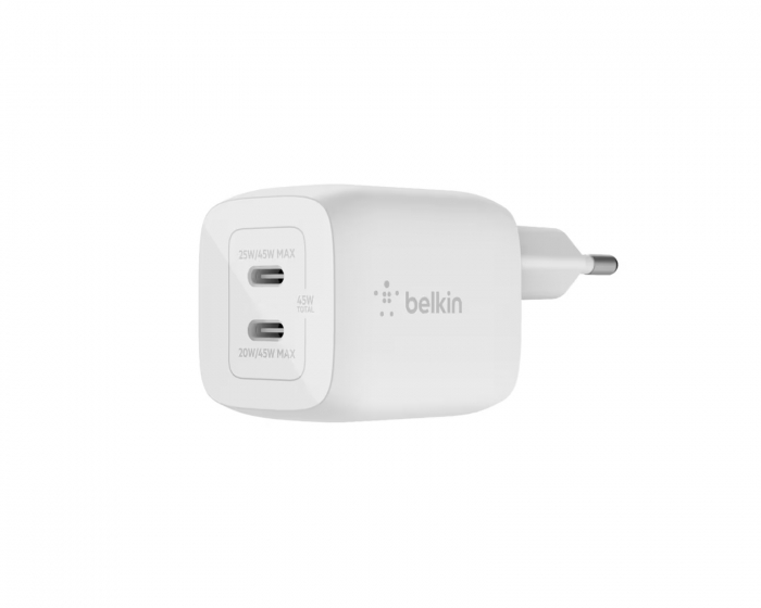 Belkin Boost Charge 45W USB-C Seinälaturi - Valkoinen