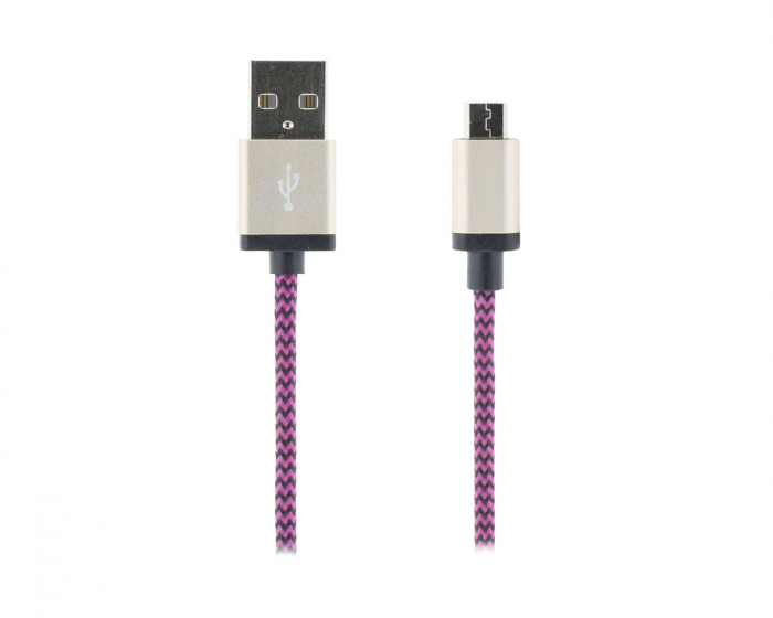 STREETZ USB-A to USB Micro-B - 1m - Violetti