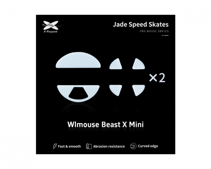 X-raypad Jade Mouse Skates WLmouse Beast X Mini