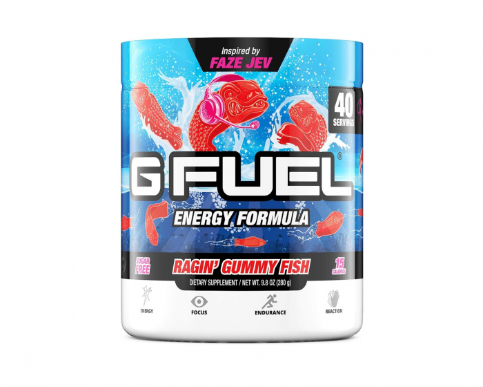 G FUEL Ragin' Gummy Fish Remastered - 40 Annos