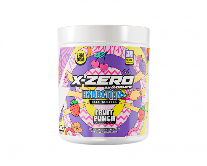 X-Gamer X-Zero Hydration+ Fruit Punch - 100 Annos