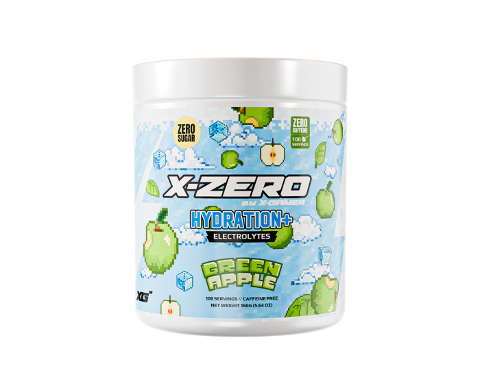 X-Gamer X-Zero Hydration+ Green Apple - 100 Annos