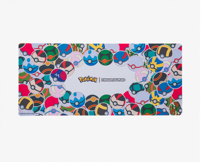 Higround Pokémon Gaming Hiirimatto - Poké Ball Sticker - XL