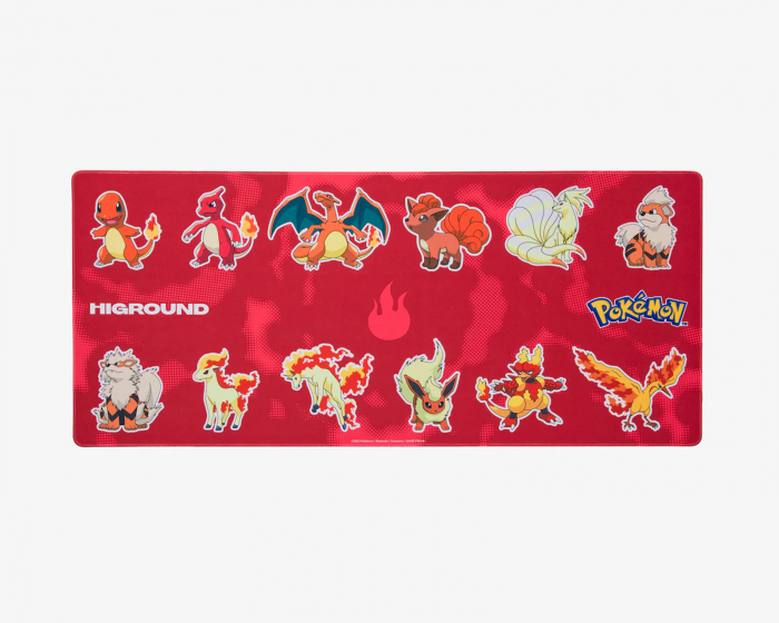 Higround Pokémon Gaming Hiirimatto - Fire Type - XL