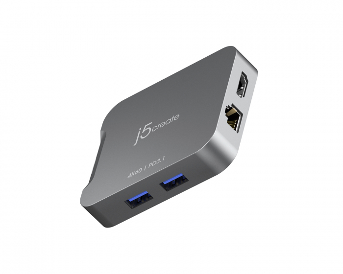 j5create 4K60 Elite USB-C Travel Adapter - Matkasovitin