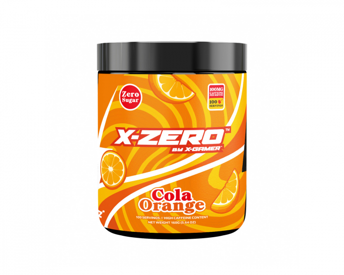 X-Gamer X-Zero Cola Orange - 100 Annos