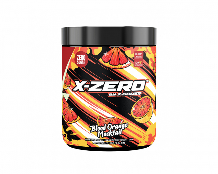 X-Gamer X-Zero Blood Orange Mocktail - 100 Annos