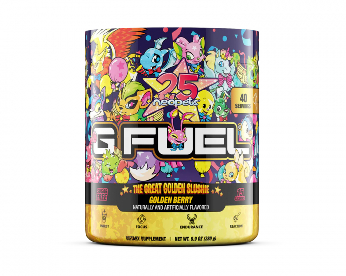 G FUEL The Great Golden Slushie - 40 Annos