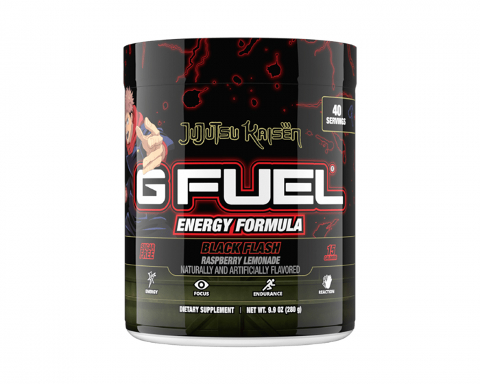 G FUEL Black Flash - 40 Annos