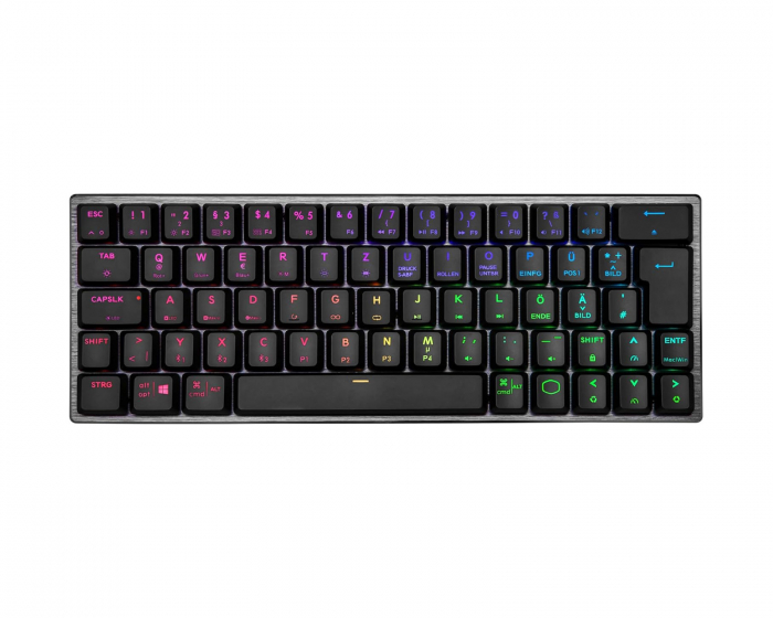 Cooler Master SK622 Low Profile RGB Tangentbord [TTC Blue] - Musta