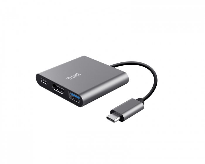 Trust Dalyx 3-in-1 USB-C moniliitinsovitin