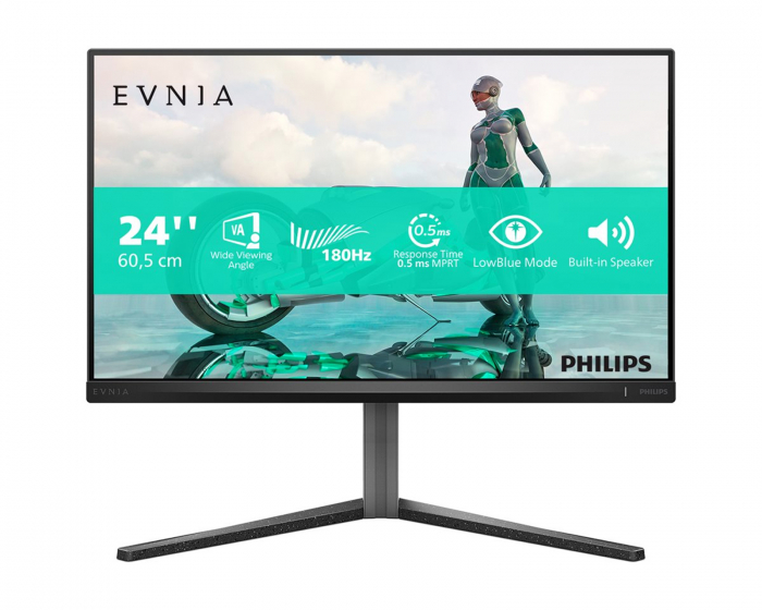 Philips Evnia 3000 24” Pelimonitori 180Hz 0,5ms FHD IPS