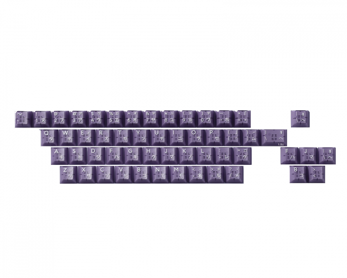 KBDfans PBTfans Atomic Purple - Katakana Kit