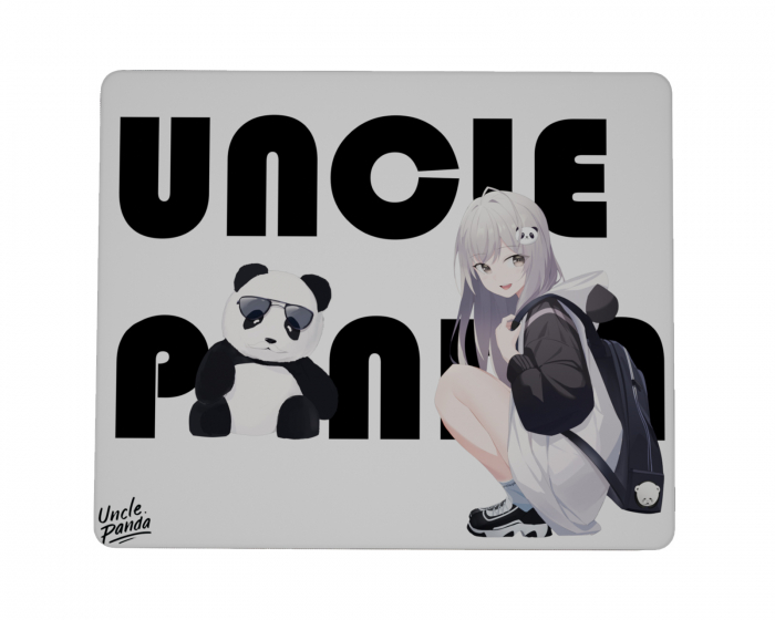 Uncle Panda Candy Girl Gaming Hiirimatto - Valkoinen