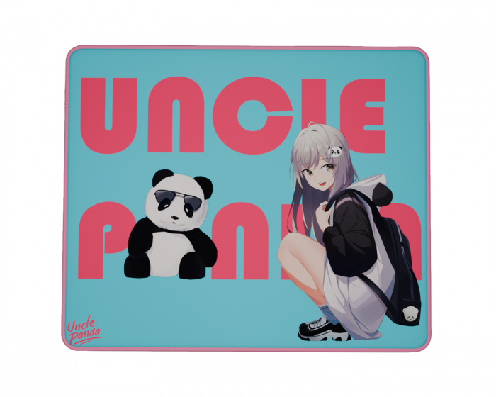 Uncle Panda Candy Girl Gaming Hiirimatto - Sininen/Vaaleanpunainen