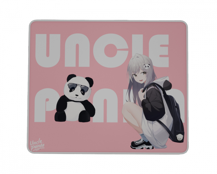 Uncle Panda Candy Girl Gaming Hiirimatto - Vaaleanpunainen