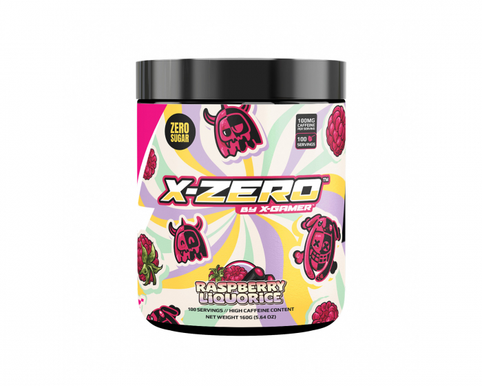 X-Gamer X-Zero Raspberry Liquorice - 100 Annos