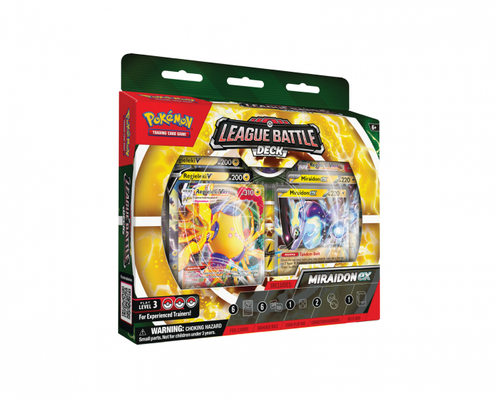 Pokémon League Battle Deck Miraidon ex & Regieleki VMAX