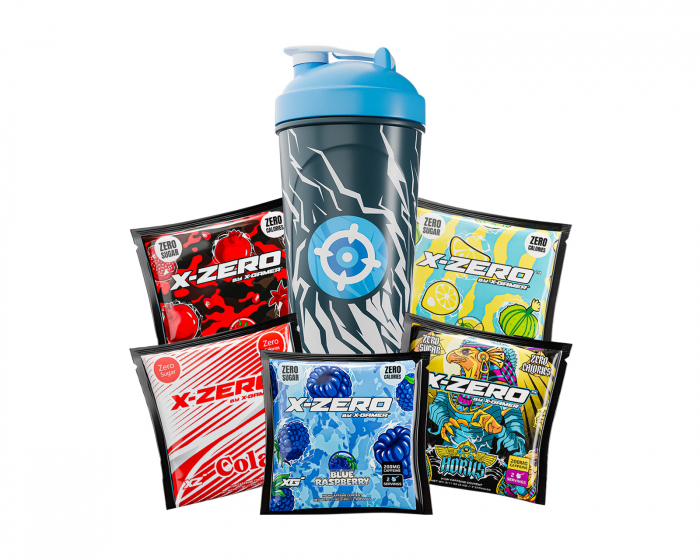 X-Gamer X-Zero 3rd Sample Pack + Shaker (10 Servings)