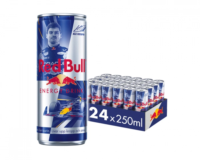 Red Bull Original Max Verstappen Edition 250ml - 24-kpl