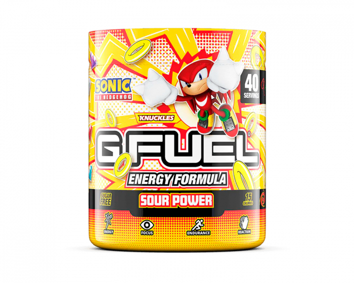 G FUEL Knuckles' Sour Power - 40 Annos