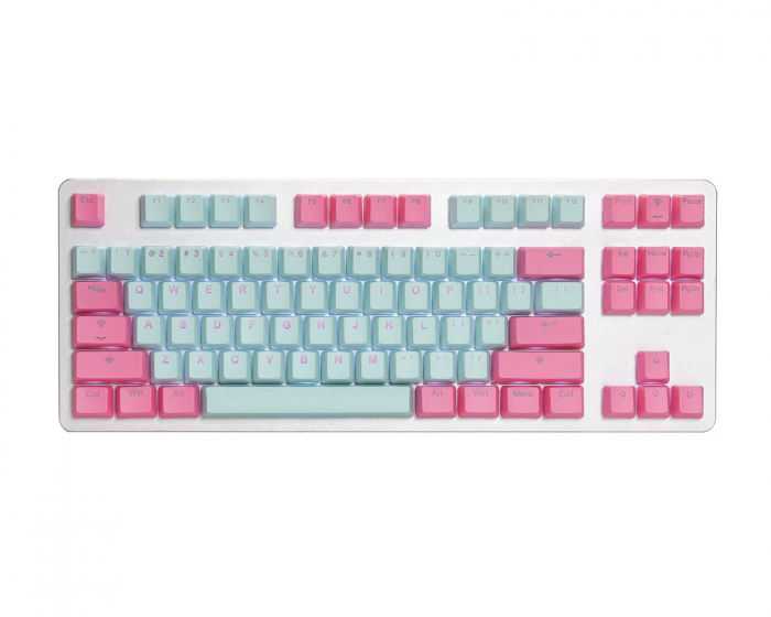 Tai-Hao PBT Doubleshot Shine-through 116-Key Keycap Set - Miami (DEMO)