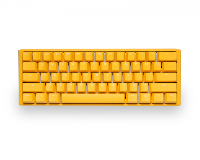 Ducky ONE 3 Mini Yellow Ducky RGB Hotswap Pelinäppäimistö [MX Brown] (DEMO)