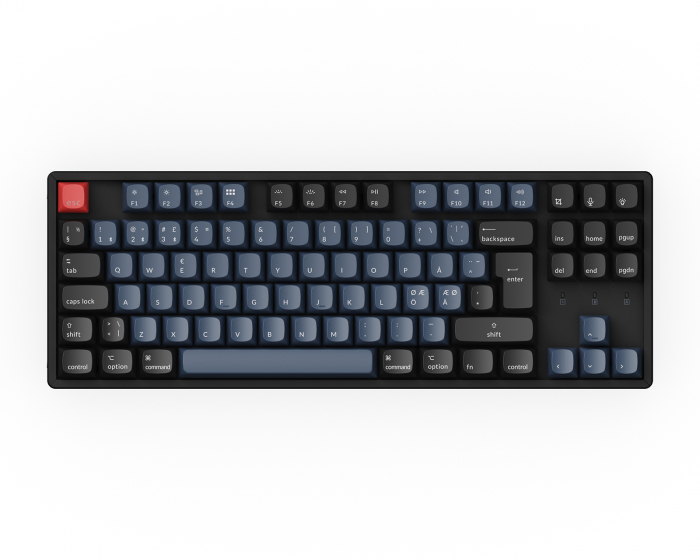 Keychron K8 Pro TKL RGB Alumiini Hotswap Langaton Pelinäppäimistö [Gateron G Pro Red] (DEMO)