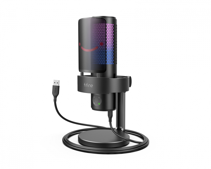 Fifine AMPLIGAME A9 USB Mikrofoni RGB - Musta (DEMO)