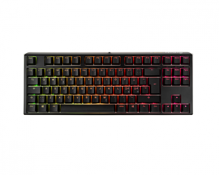 Ducky ONE 3 TKL Classic Black RGB Hotswap Pelinäppäimistö [MX Red] (DEMO)