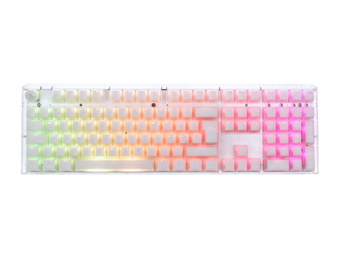 Ducky Aura Keycaps Set Pohjoismainen Layout - Valkoinen (DEMO)