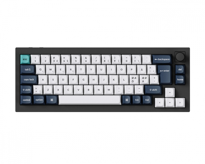 Keychron Q2 Max QMK 65% Langaton Mekaaninen Näppäimistö [Gateron Jupiter Banana] - ISO (DEMO)