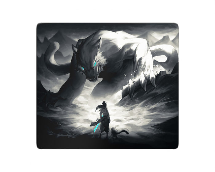 Tekkusai The Beast Glass Mousepad - Limited Edition (DEMO)